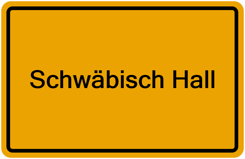 Handelsregisterauszug Schwäbisch Hall